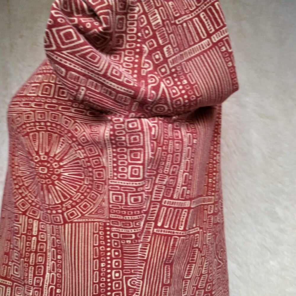 Ruby Rd. Geometric Print Boho Top - Picture 12 of 13